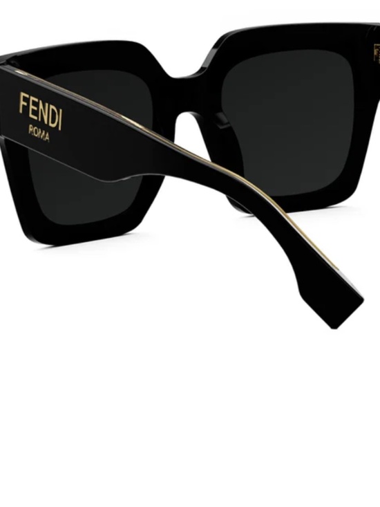 Fendi Roma Black Square Sunglasses main image 4